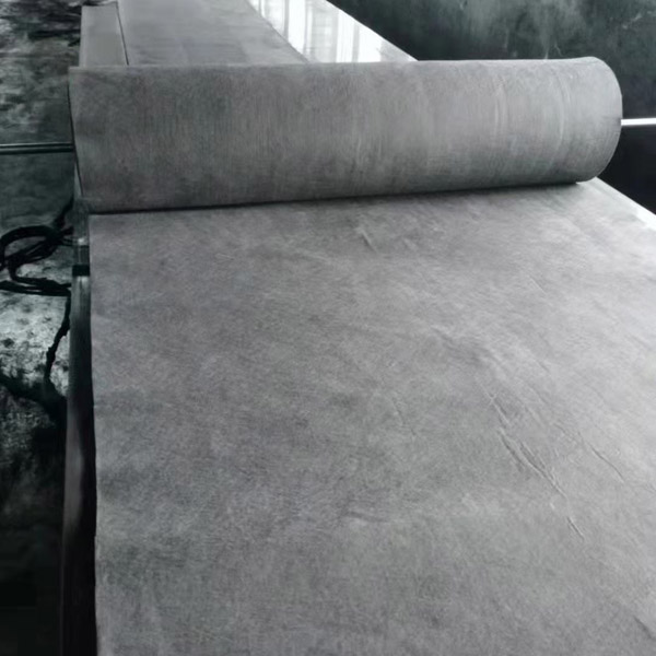 A graphite electrode with large diameter.