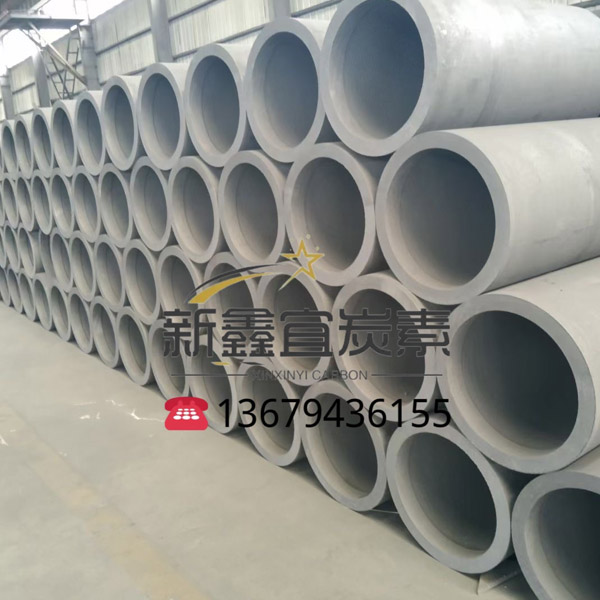 A graphite electrode with large diameter.