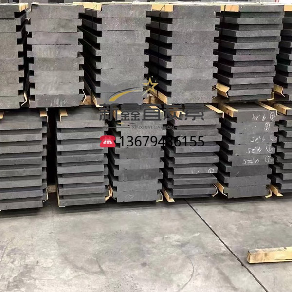 A graphite electrode with large diameter.