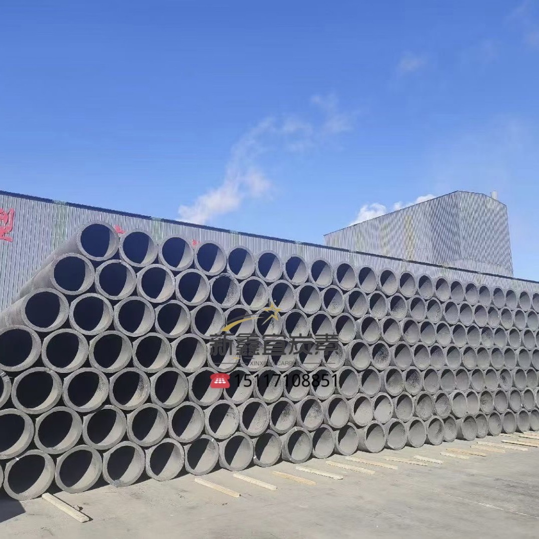 A graphite electrode with large diameter.