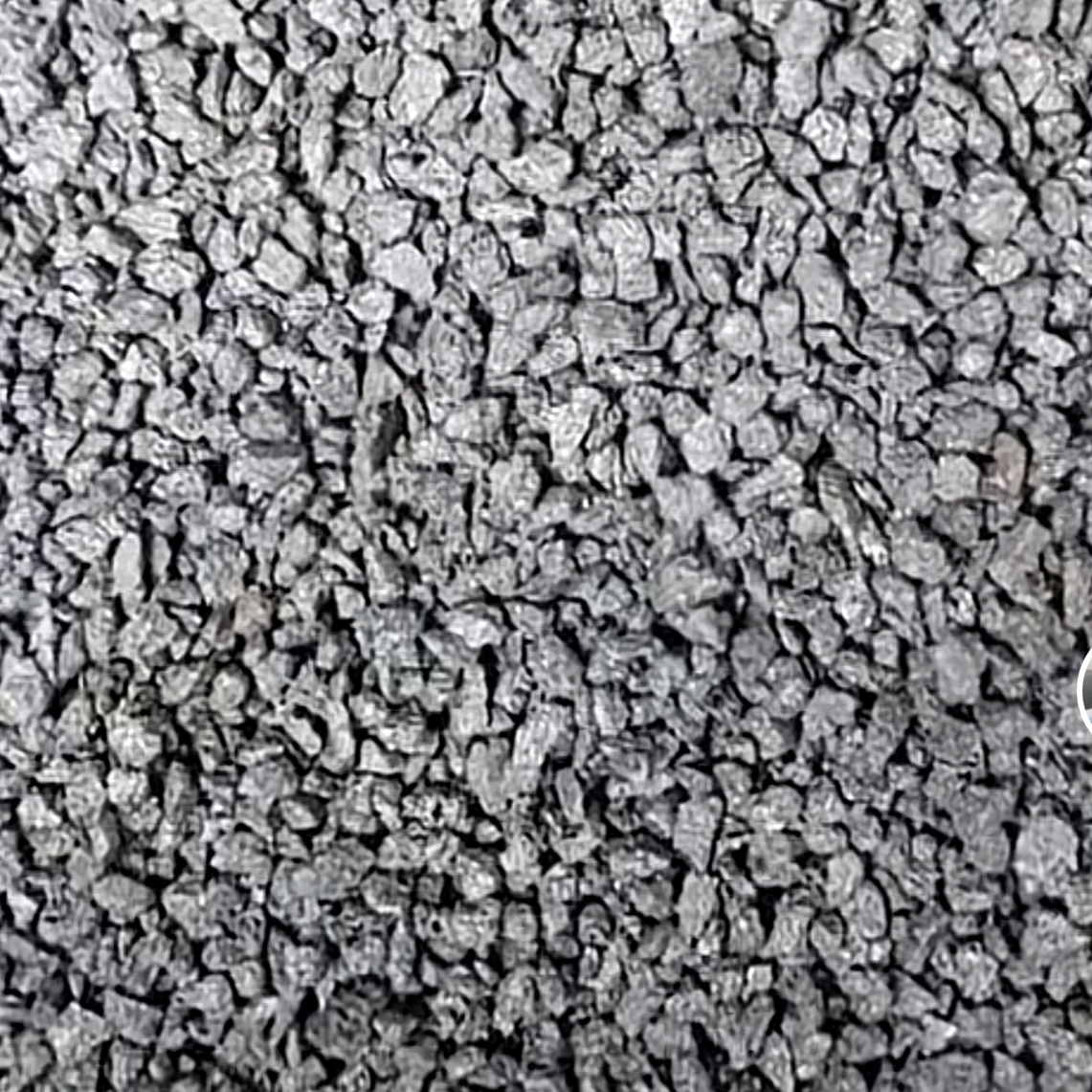 A graphite electrode with large diameter.